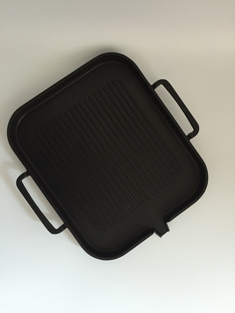 Title 2, Square BBQ Plate Teppanyaki Smokeless Non-stick...