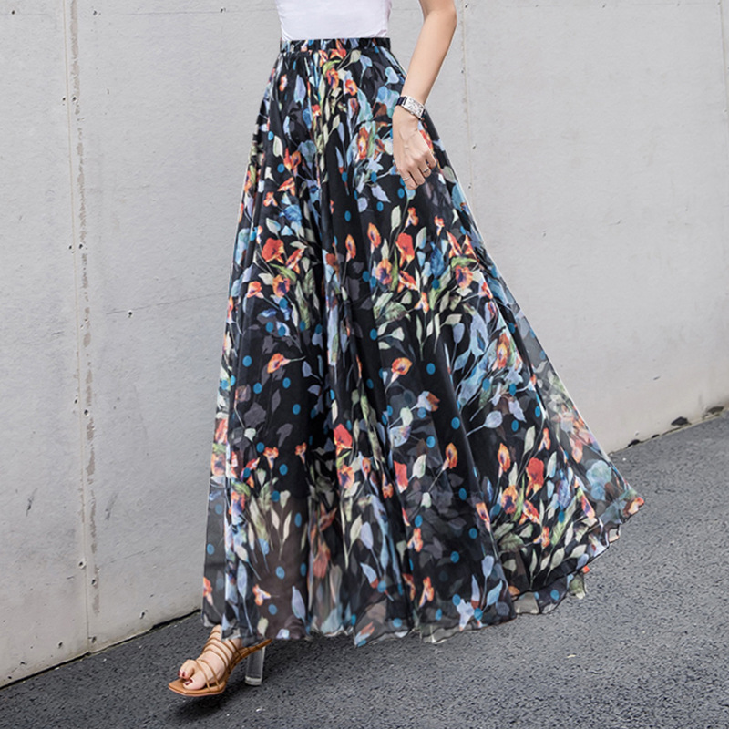 Title 3, Chiffon square silk skirt. Embrace elegance and...