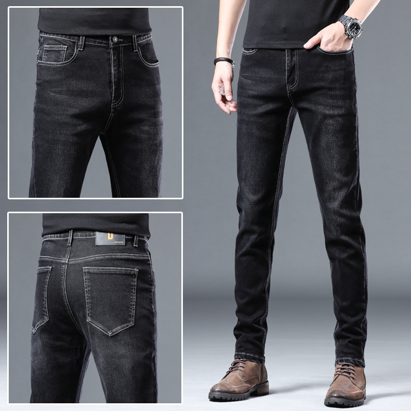 Title 6, Mens Denim Straight Loose Day System Plus Flee...