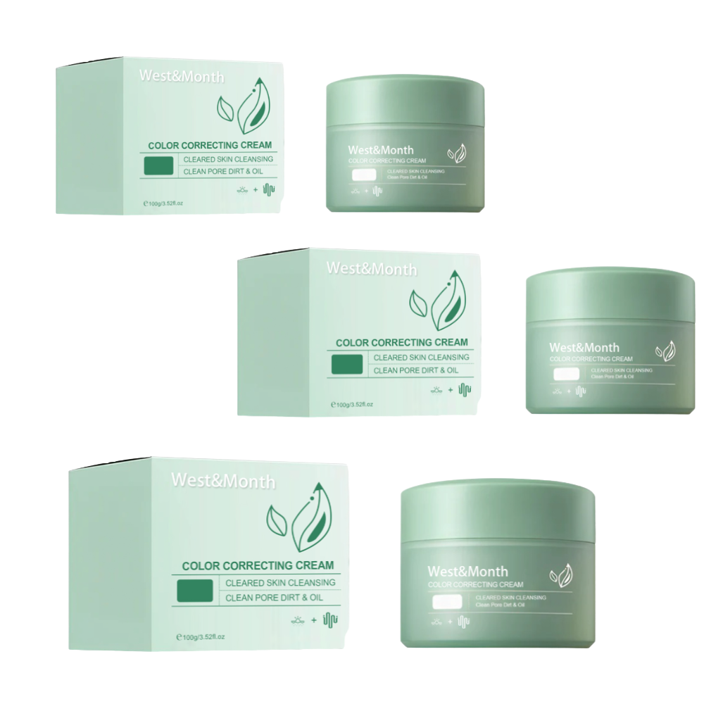 West&Month Color Correcting Care Cream For Diminishing Spots, Post sun Recovery, Nourishing, And Enhancing The Skin's Beauty 3Pcs - Shop at LoveMi