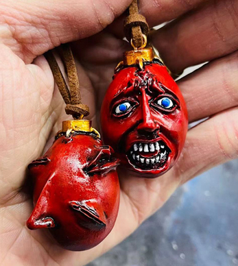 Overlord's Egg Copper Gk Resin Pendant