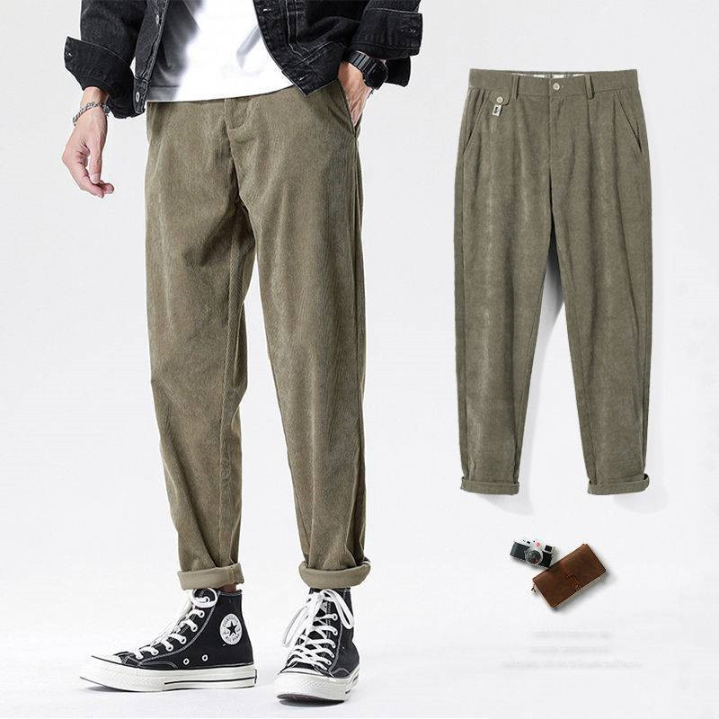 Title 4, Mens Corduroy Pants for Spring and Autumn, Nin...