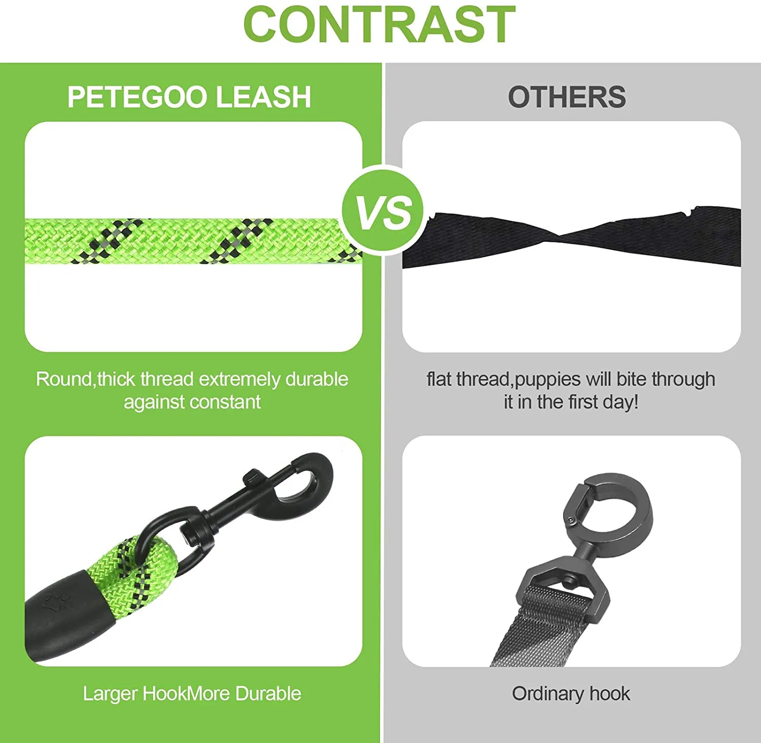 Small Medium Sized Pet Dog Luminous Leash Chain Puppies – image 8
