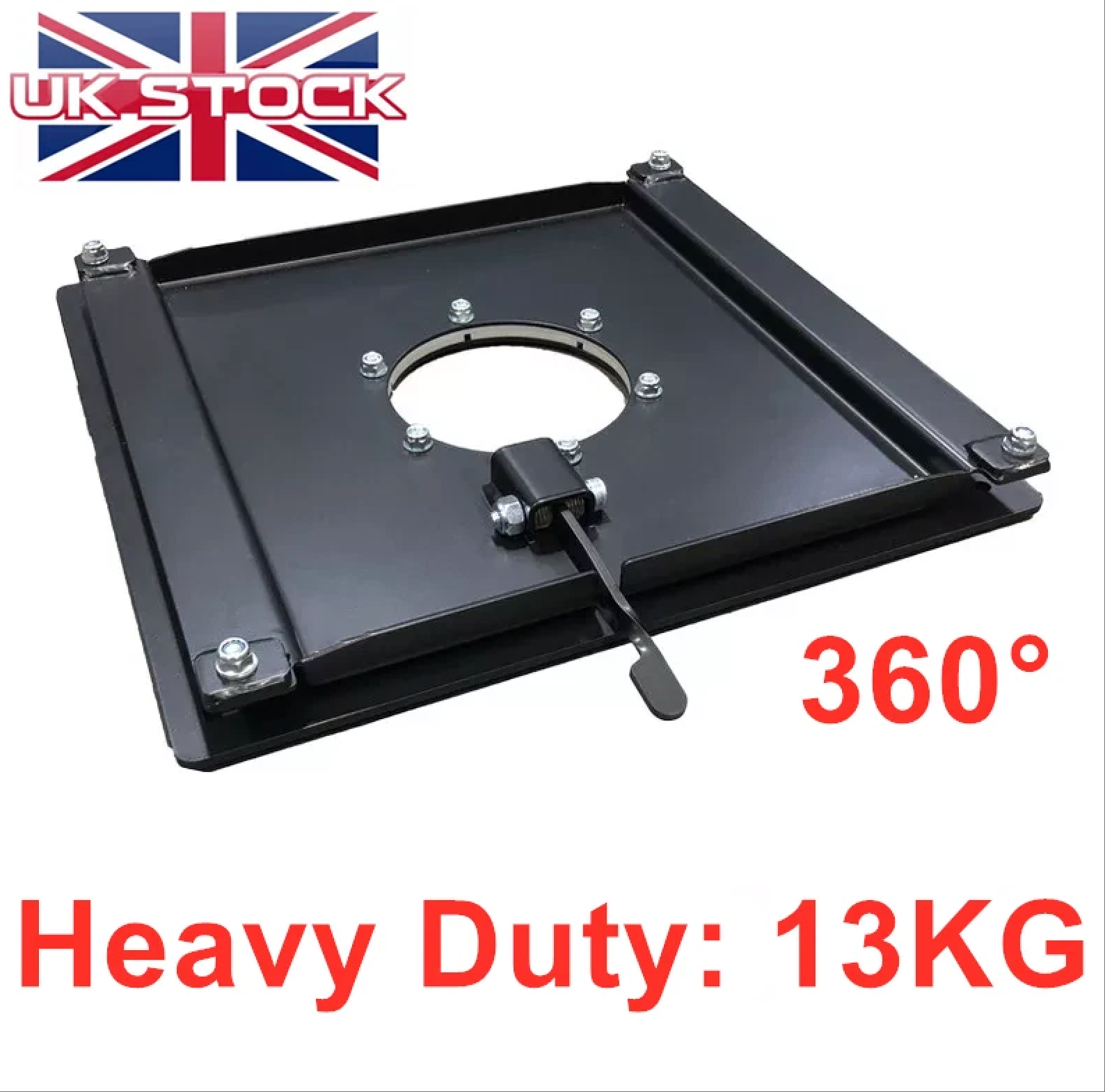 FOR VW Transporter T5 T6 T6.1 Up SINGLE Premium Swivel Seat Base — image 3