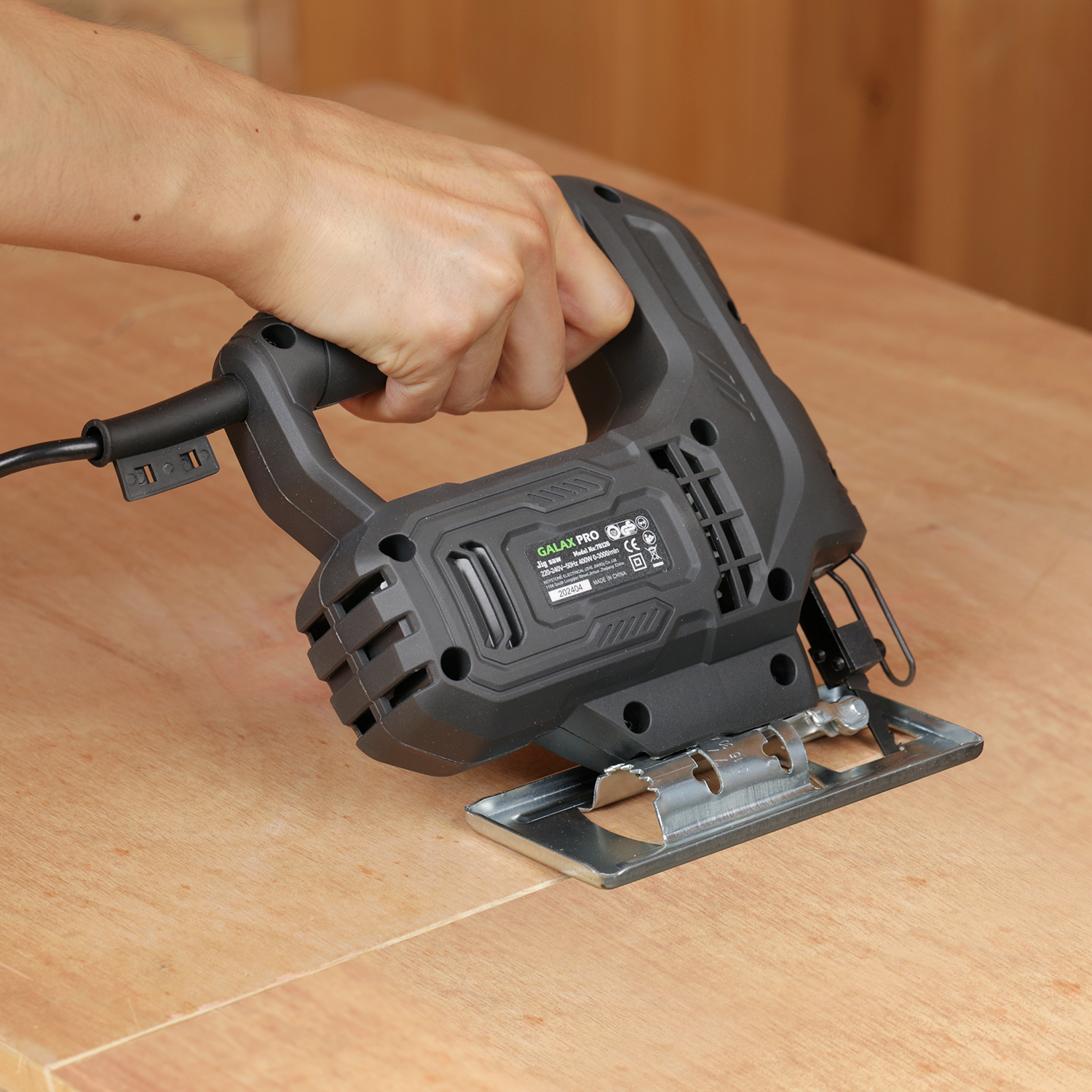 GALAX PRO 400W Variable Speed Jigsaw, 3000 SPM, 45 Bevel Cutting, Lock-on — image 7