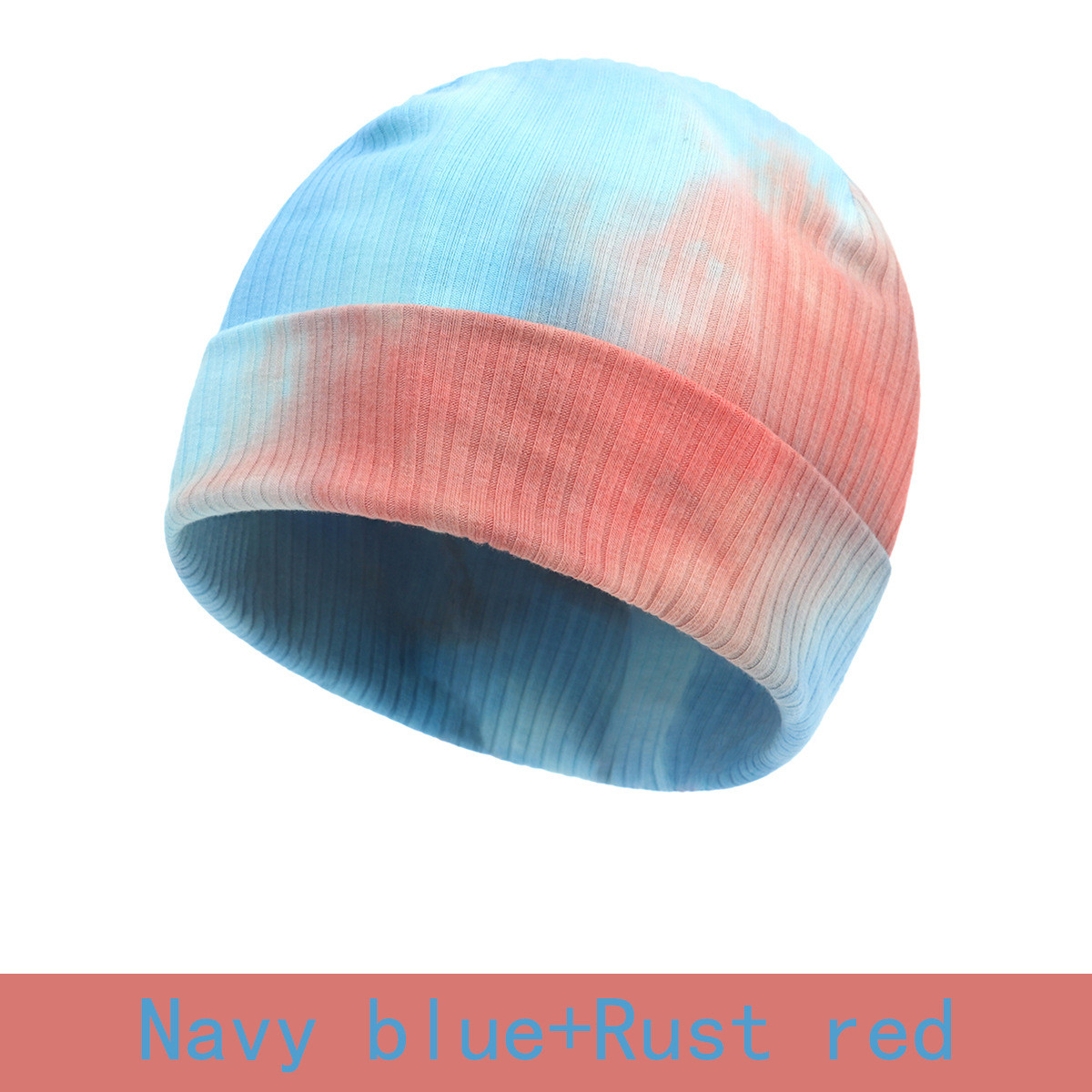 Navy blue rust red