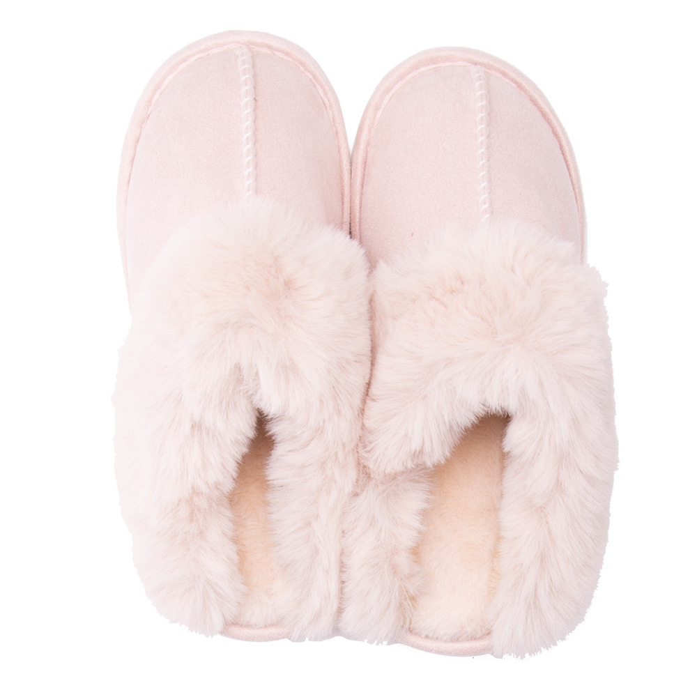 Title 19, Womens Furry Slippers Winter Warm Plush House ...