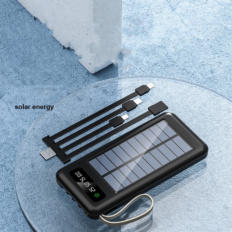 Title 4, Solar Super Capacity Power Pack Charge Portable...