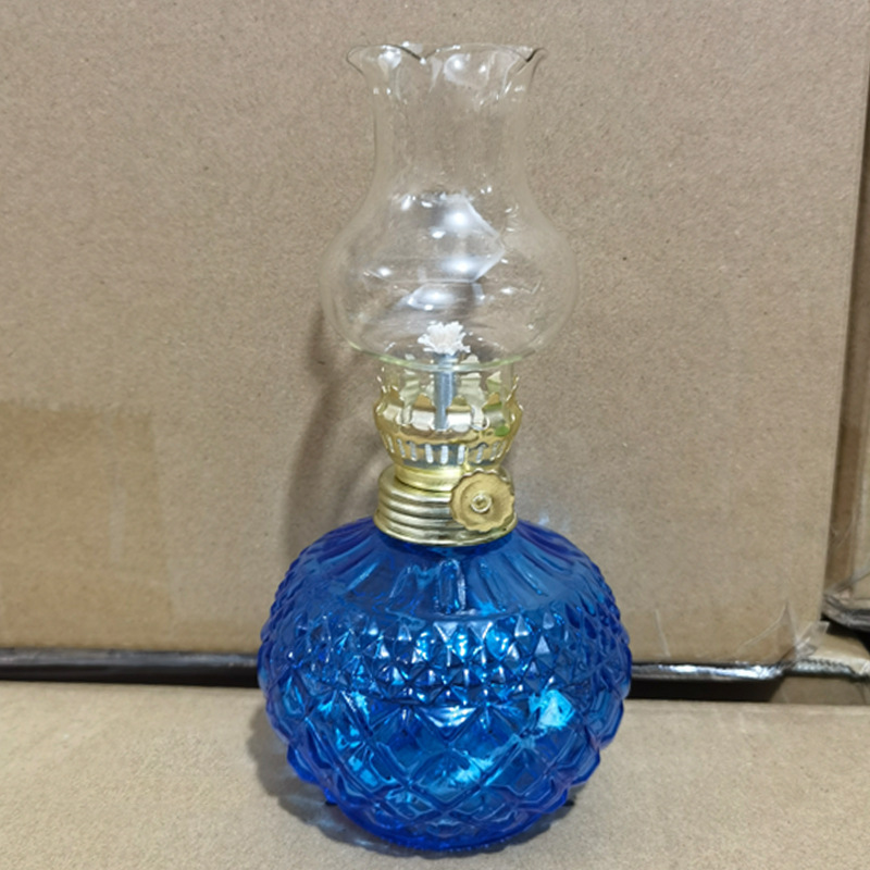 Vintage Crystal Kerosene Lamp, Ambient Night Light For Outdoor Camping & Wild Camping, Light Luxury Decorative Lamp For Living Room And Bedroom