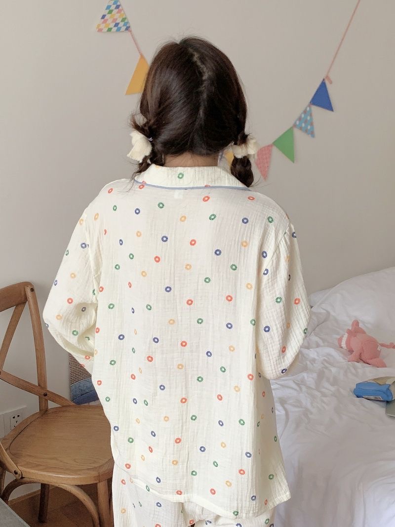 Title 5, Baby Cotton Pajamas Thin Long-sleeved Cardigan ...