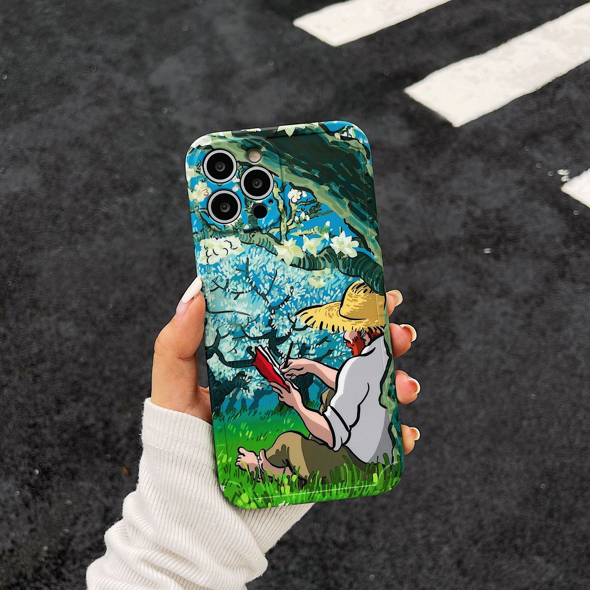 Van Gogh Oil Painting Soft Phone Case - Image 2