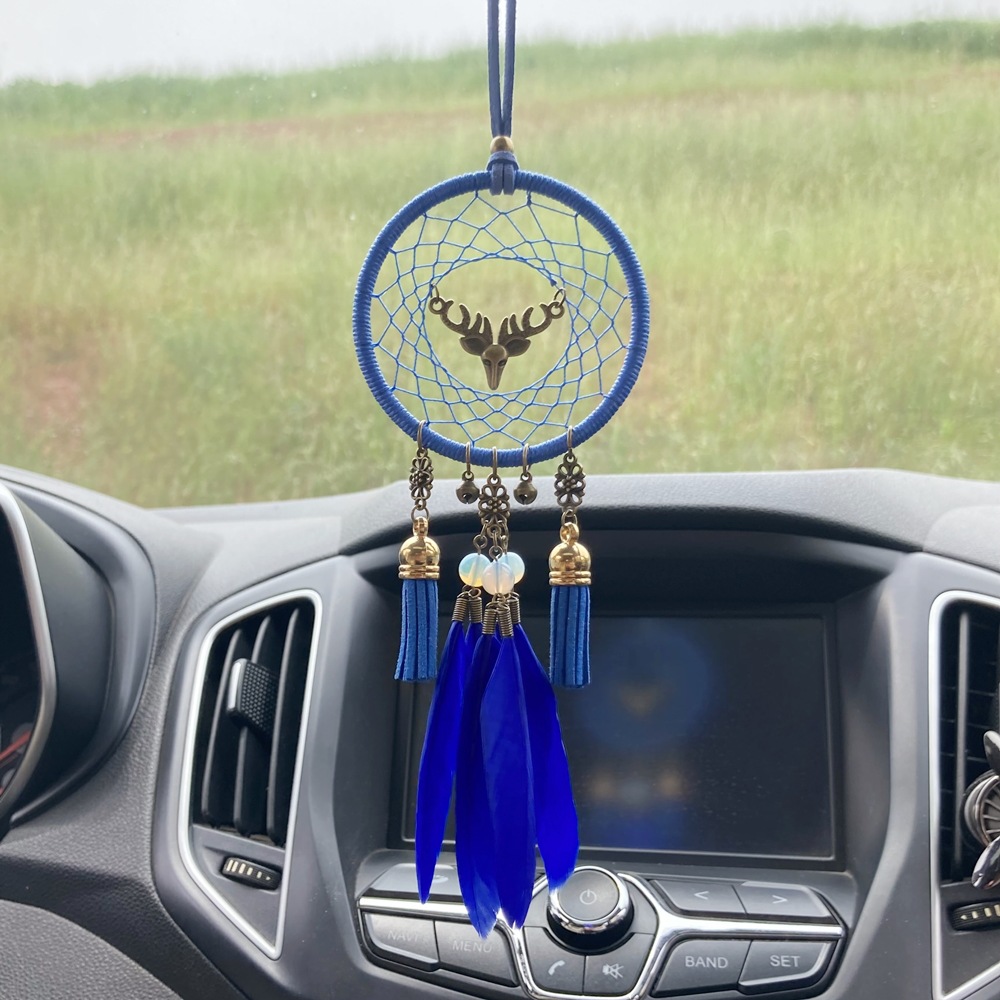 Title 3, Dreamcatcher Automobile Hanging Ornament Feather