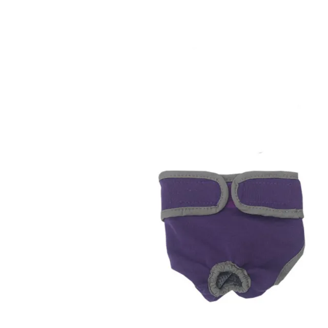 Pet Dog Simple Velcro Physiological Pants Purple - Shop at LoveMi