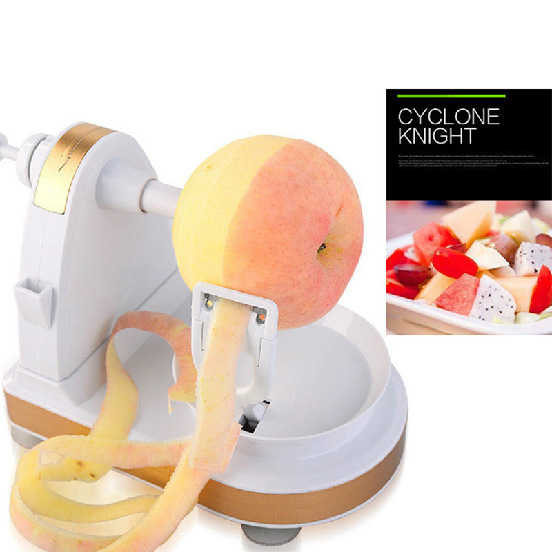 Title 2, Multifunctional Rotary Manual Fruit Peeler Slicer