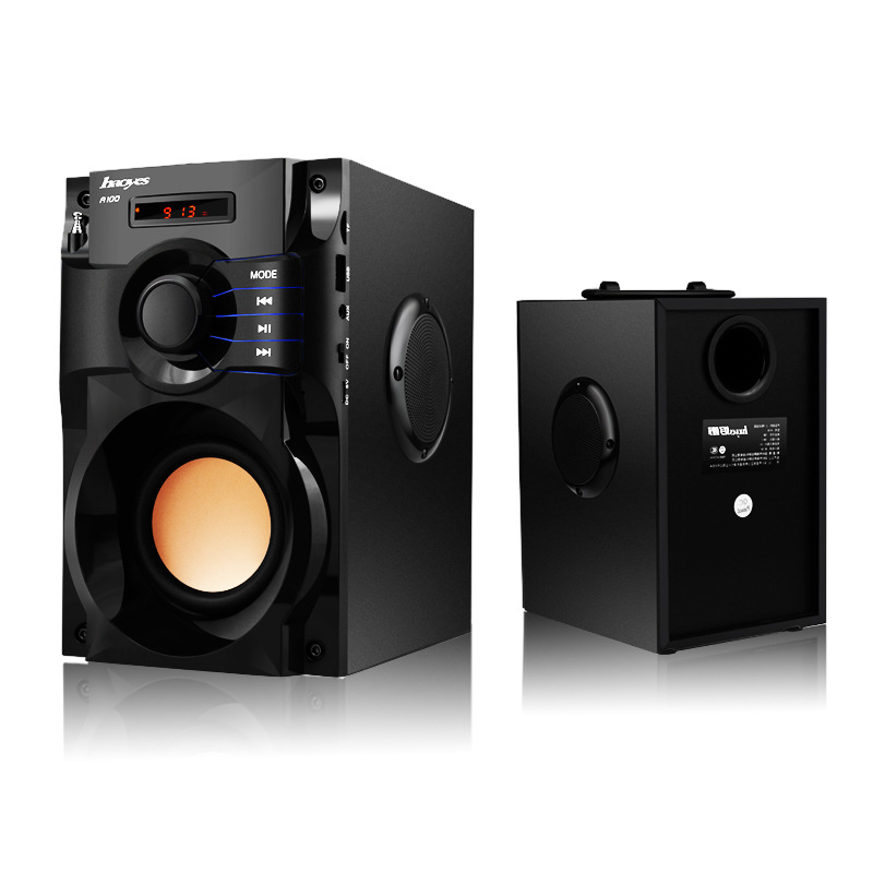 Title 1, A100 Wireless Plug In Subwoofer Desktop Speaker