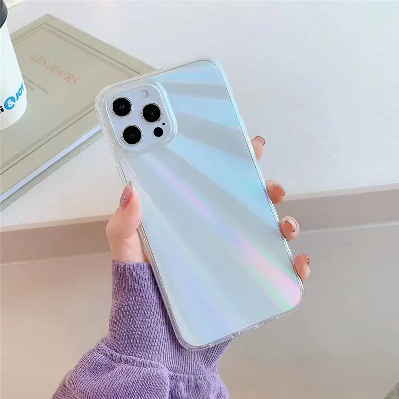 Double-sided Film-coated Laser Water Corrugated Mobile Phone Case