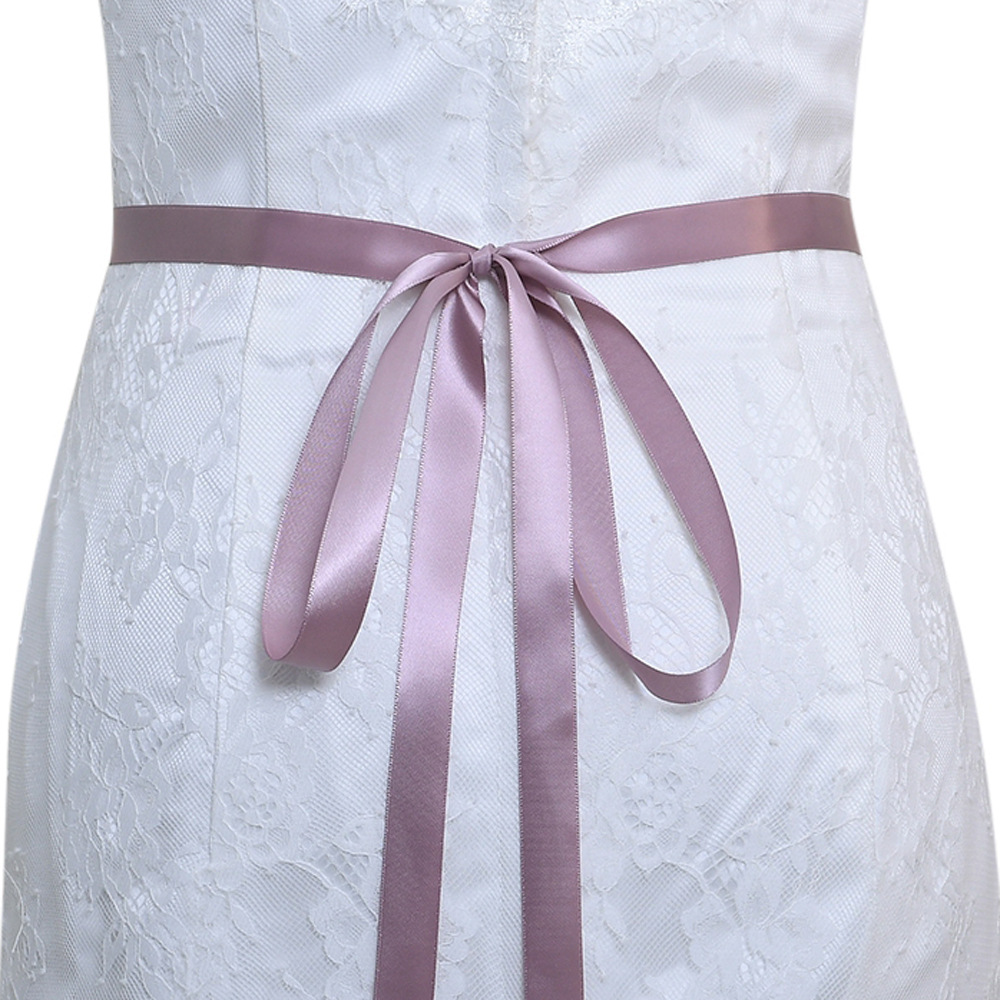 With Antique Purple Ribbon