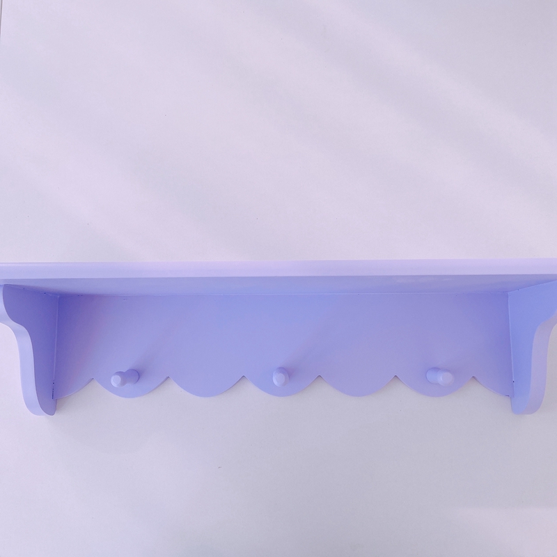 Wooden Wall Shelf, Single Layer, picture 2 of 9