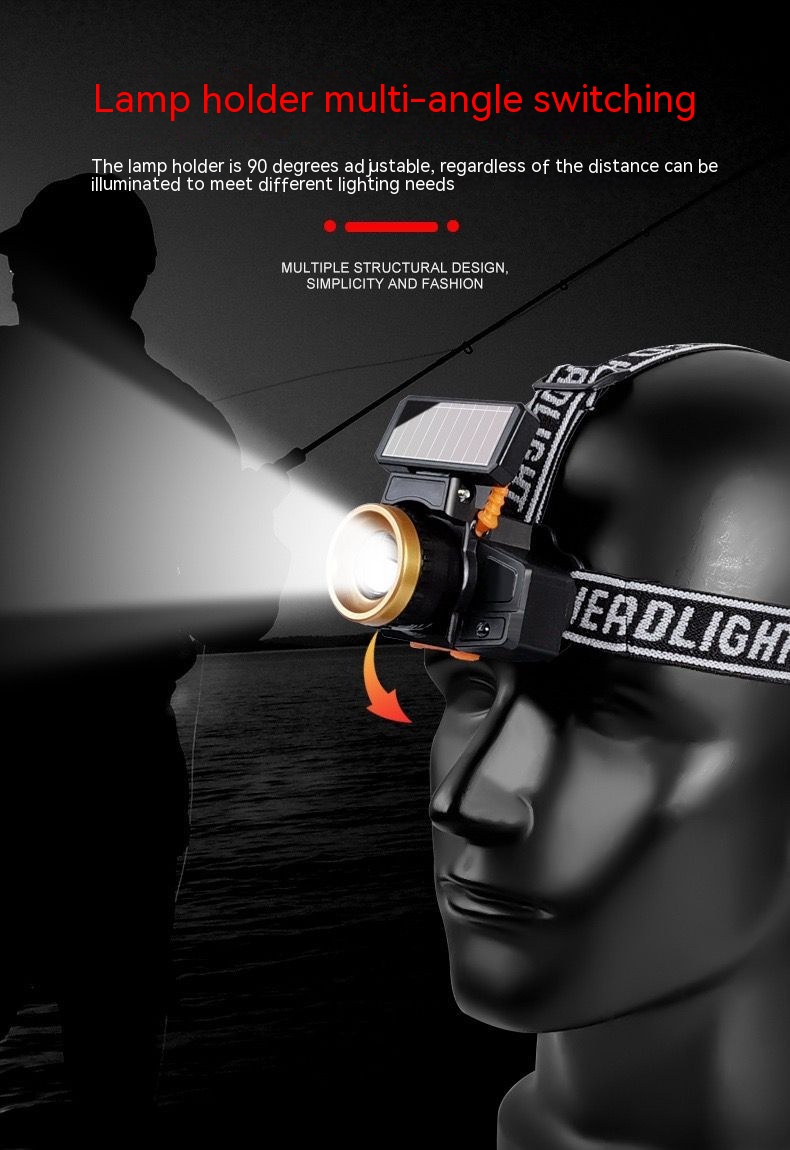 Mosquito Repellent Solar Energy Strong Light Head LED Head Lamp C5f45e92 315a 4123 9045 C2ae2a495df8 Trans