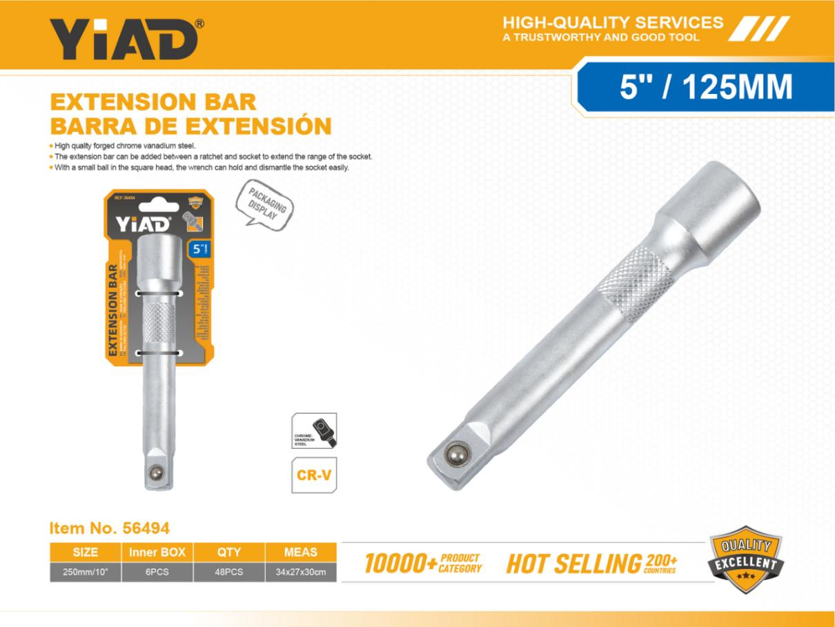 5inch125MM Extension Rod CRV, Only Supports Self-pickup, Please Note That Free Shipping Is For Anti-bidding Price