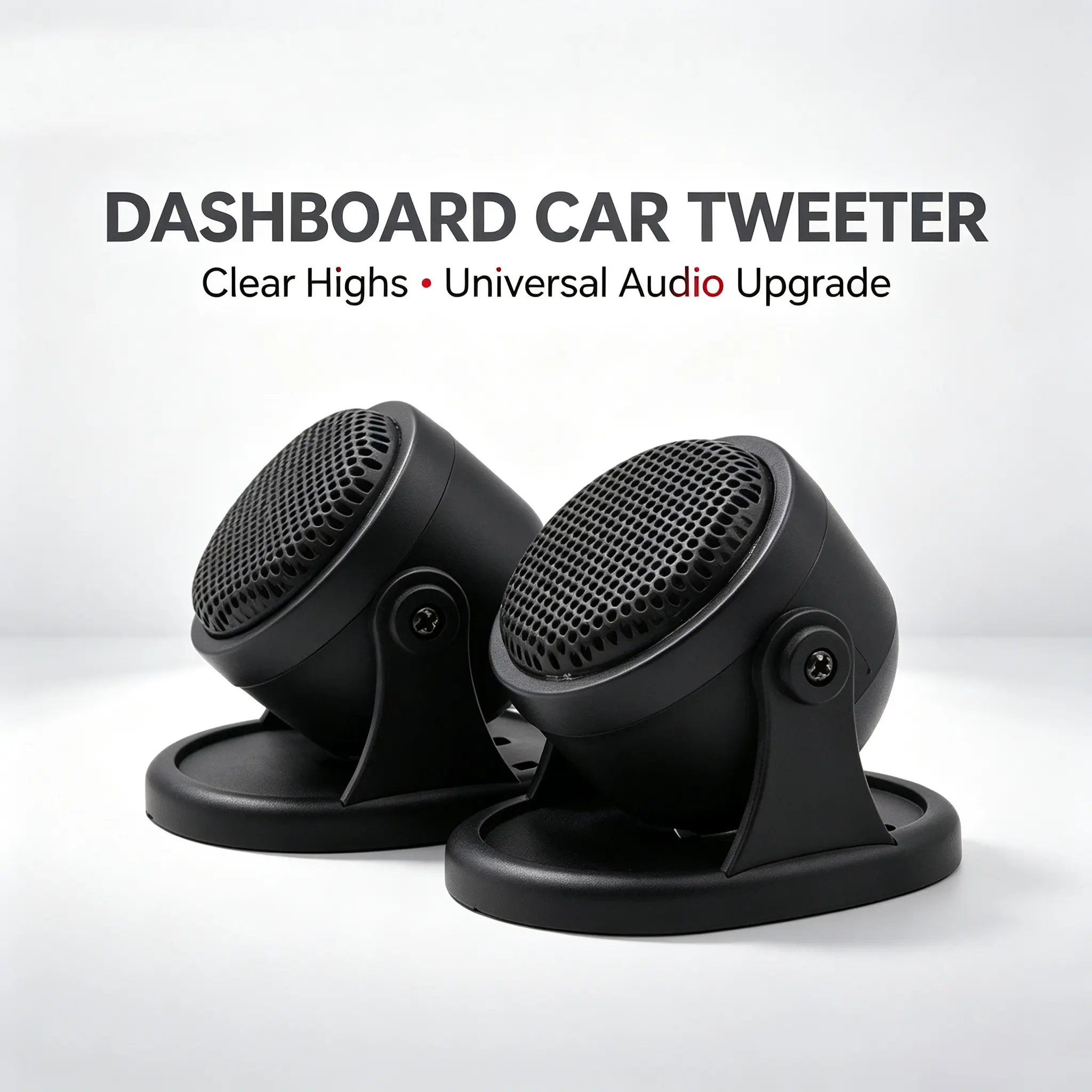 Car Tweeter Speaker 10W Universal Dashboard Mount