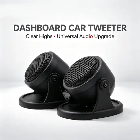 Car Tweeter Speaker 10W Universal Dashboard Mount Car Audio