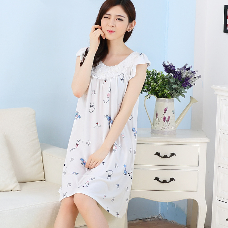 Title 4, Spring And Autumn Student Homewear Cute Thin Sh...