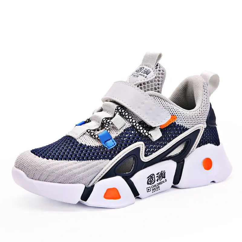 Boys' Shoes Middle And Big Children's Hollow Single Net