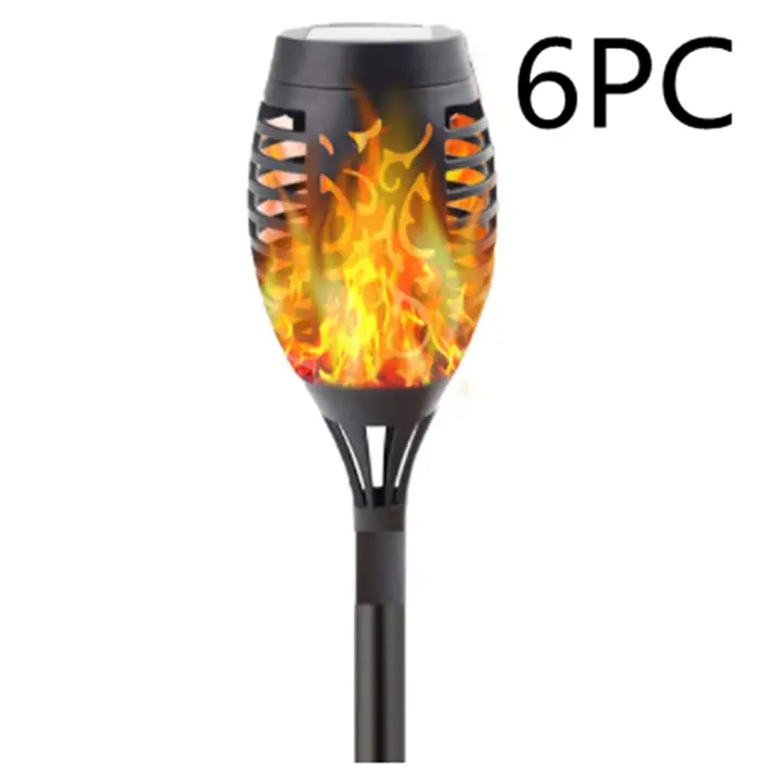 Solar Torch Outdoor 96Led Landscape Flood Light Garden Lawn And Garden Decoration Induction Wall Lamp