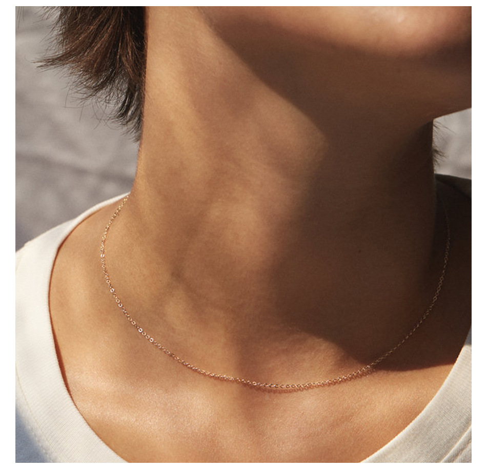 Title 1, Alloy Gold Necklace Elegant American Collar