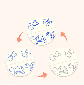 English Children’s Groove Magic Practice Font Control Training Send Ten Pen Refill