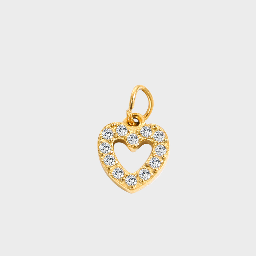 1 Piece 304 Stainless Steel Zircon Ion Plating 14K Gold Real Plated Letter Number Polished Stretch Adjustable Pendant DIY Jewelry Accessories 32