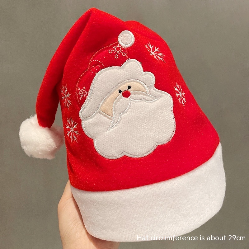 Santa Claus Snowflake Hat