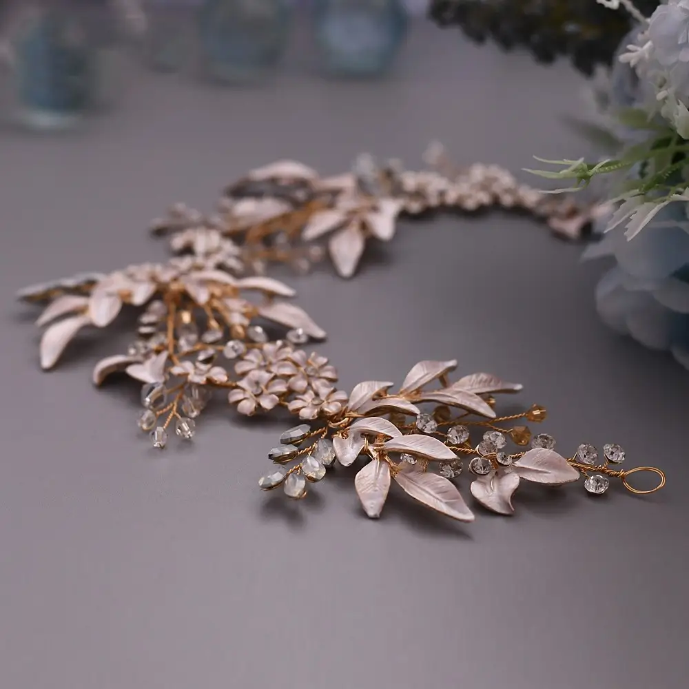 Alloy Crystals Japan & Korea Hair Accessories