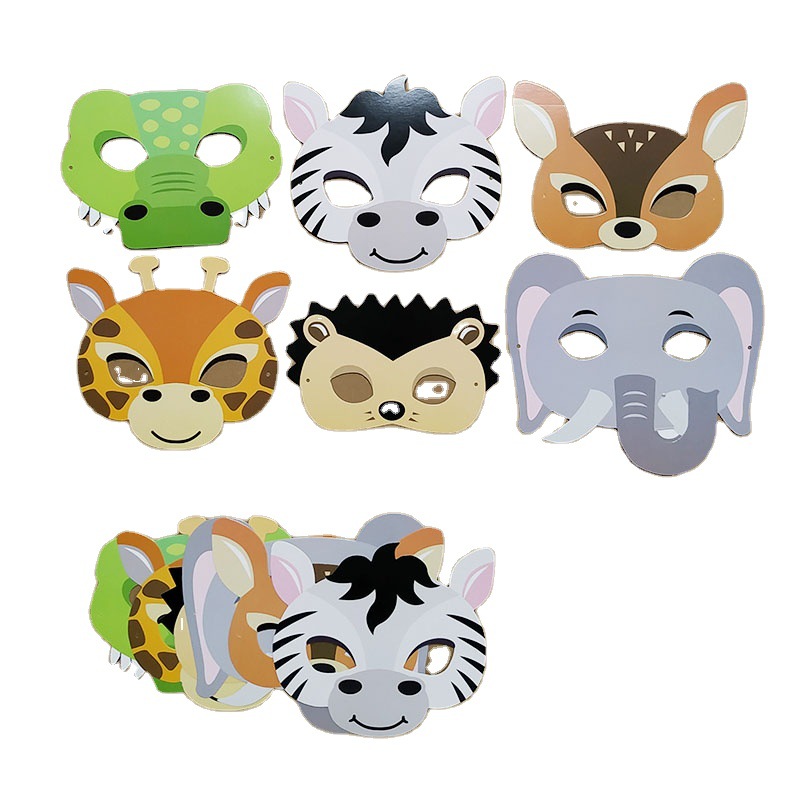 Paper Animal Mask Festival Party Birthday Party Mask — foto 3