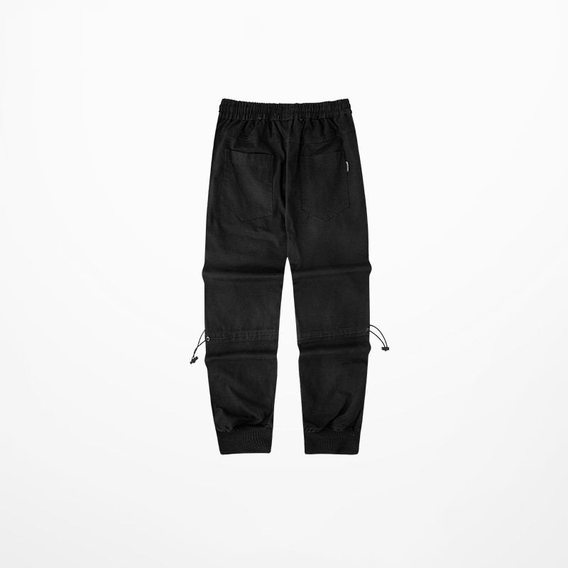 Title 5, Heren Workwear Loose Harem Broek Dunne Cropped ...