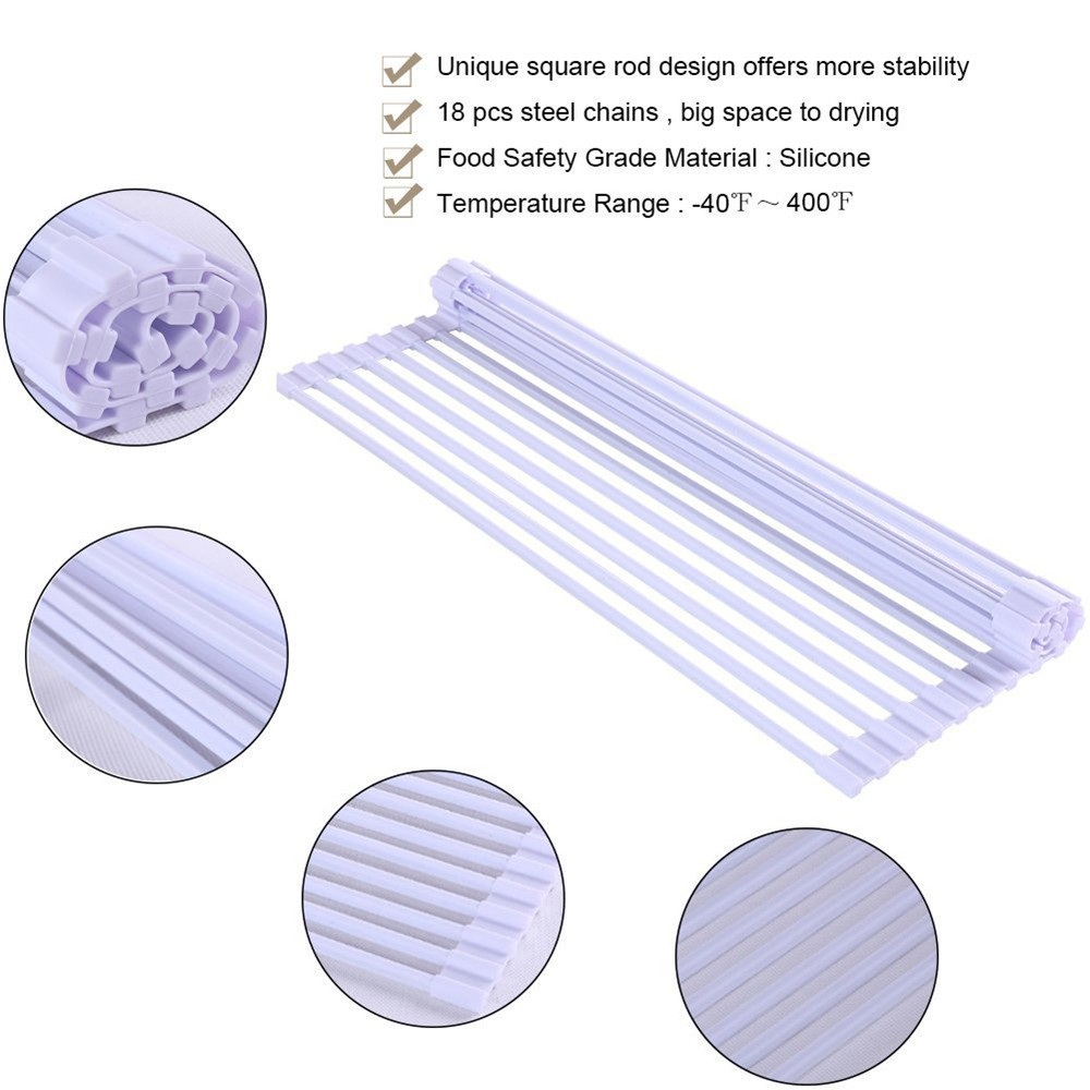 Title 5, Multicolor Folding Silicone Sink For Vegetables