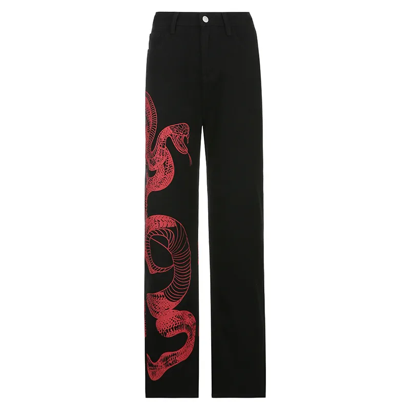Hip-hop BBOY Loose All-match Jeans Trousers - 3 Style