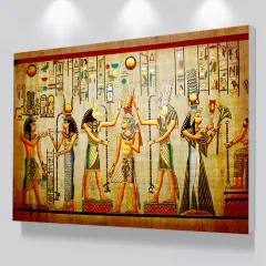 Character Canvas Painting Abstract Poster Art Wall Picture Living Room Home Decoration - As Shown - View 1