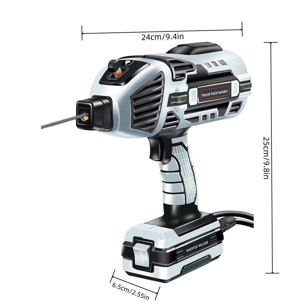 Portable Hand-held Welding Machine - 110V IGBT Inverter Hand-held Welding Machine, 20-120A Portable Welding Machine, Hot Start And Anti-sticking — foto 4