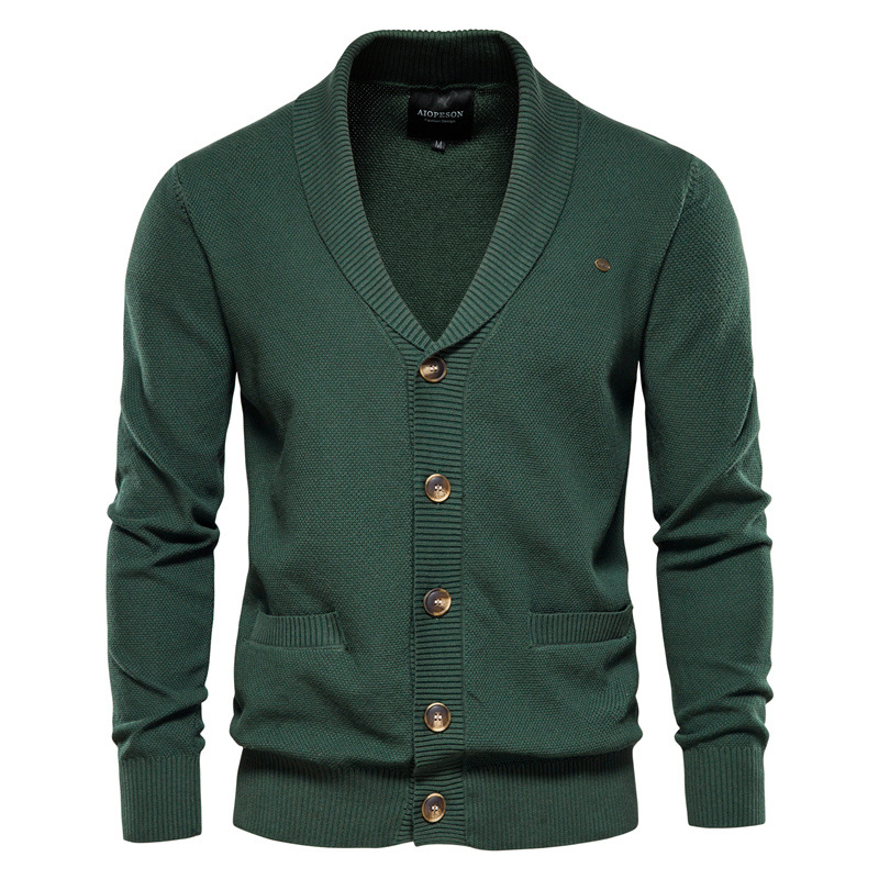 New European Code Men's Sweater Men's Sweater Coat