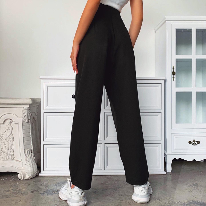 Title 5, Casual straight leg street pants voor elke gele...