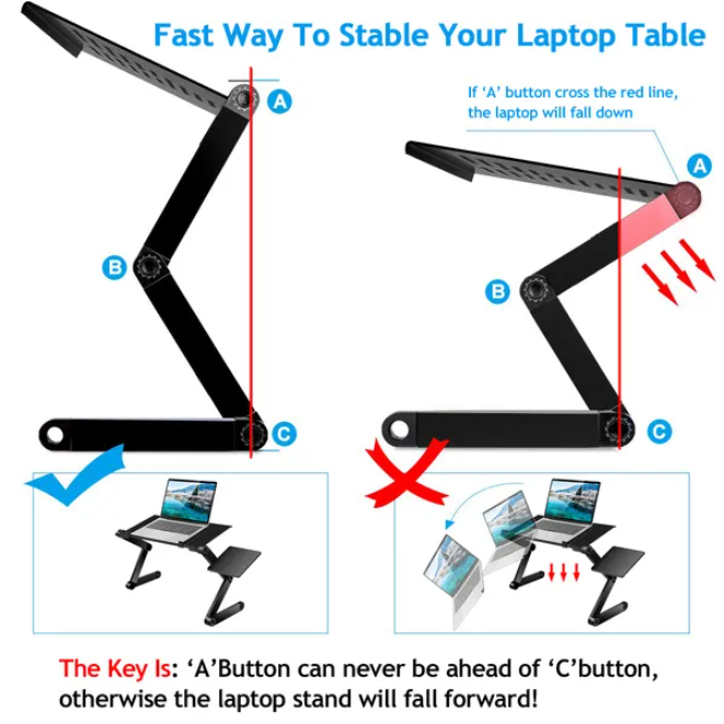Foldable Laptop Desk - Image 2