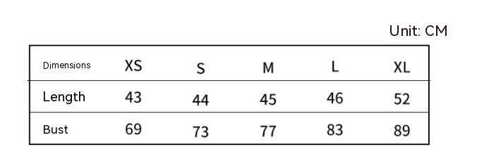 European And American Short Summer Knitted Vest Women's Clothing