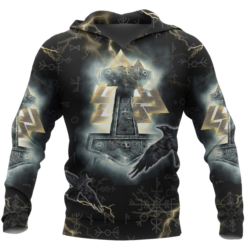 Title 2, 3D volledig bedrukt sweatshirt met grote vestto...