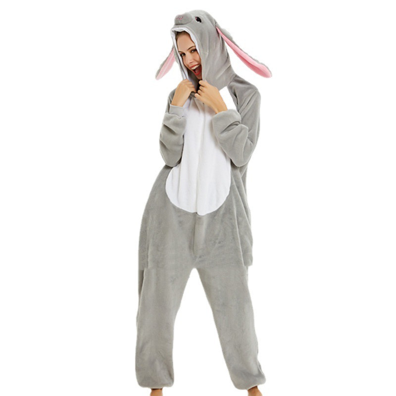 Title 3, Fashion Adult Cartoon Animal One-piece Pajamas