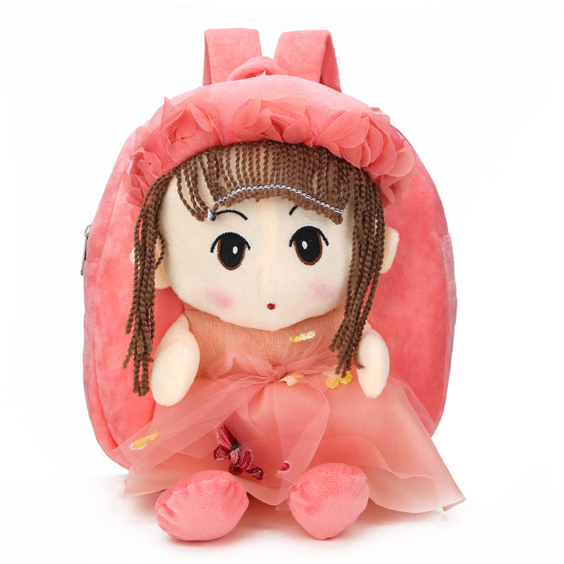 Boys And Girls Cartoon Cute Canvas Doll Backpack — foto 5