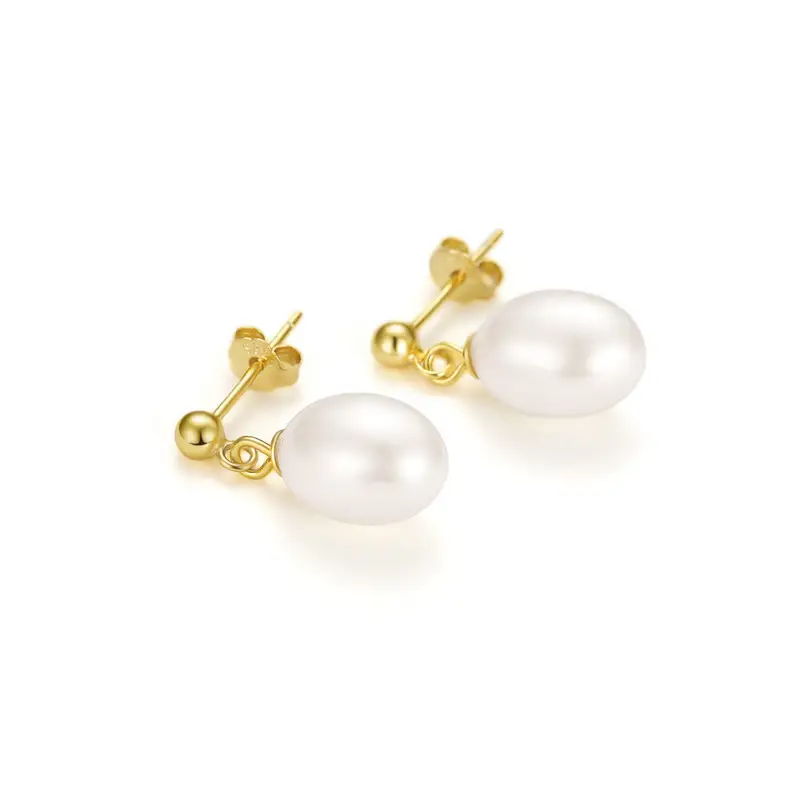 Vintage Pearl Earrings Women's Design Sense