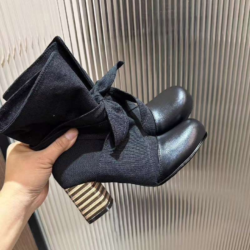 Faux Suede Ankle Boots, picture 4 of 6