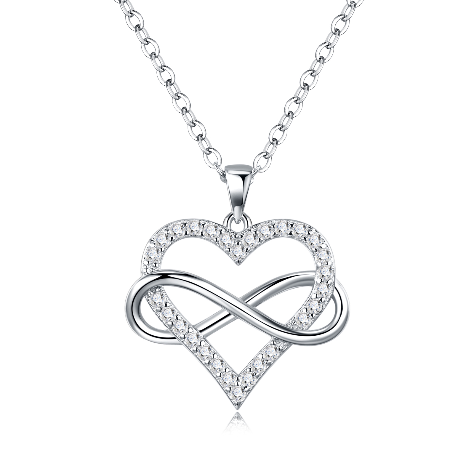 luksuslik minimalistlik moissaniidi ripats kaelakee